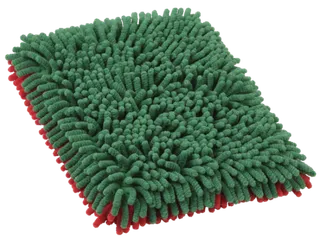Vikan Transport microvezel washing pad 20x25cm Rood/Groen - 3