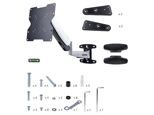 Muurbeugel Full Motion TV 23-55 Inch Zwart
