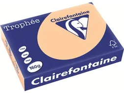 Trophée Pastel gekleurd papier A4 160 gram 250vel Abrikoos