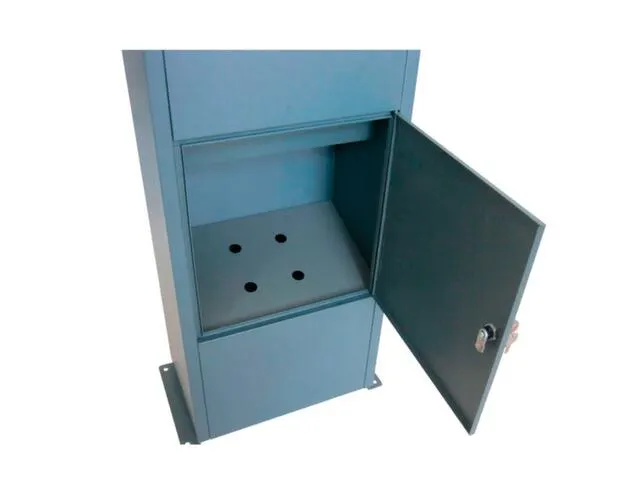 pakketbus,staal,mat antracietgrijs,HxBxD 1100x410x265mm