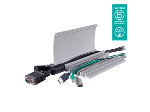 Addit kabelbeschermer 60cm Recht 402 Zilver
