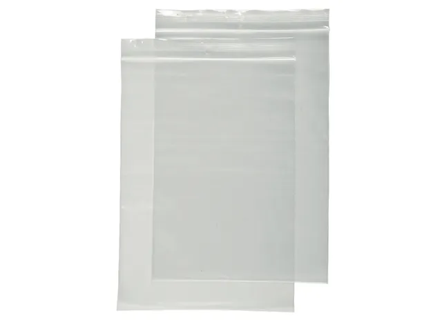 Verpakkingszak grip 80x120mm 50 micron hersluitbaar 25 stuks