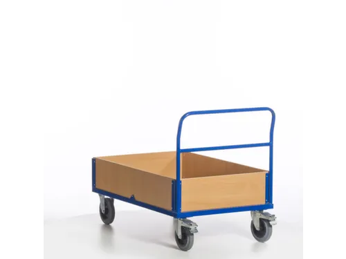 boordwandwagen,draagverm. 600kg,laadvl. LxB 1200x770mm,houtplaat