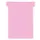 T-planbordkaarten index 3, ft 120 x 92 mm, roze