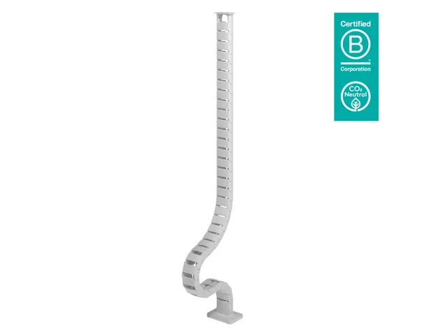 Addit kabelgeleider Wit voor zit-sta Bureau 130cm incl. magneethouder