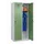 locker,HxBxD 1850x800x500mm,2vak,vak B 400mm,draaigrendel
