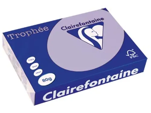 Trophée Pastel gekleurd papier A4 80 gram 500vel Lila