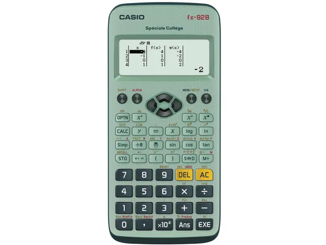 calculatrice scientifique FX92B Special College