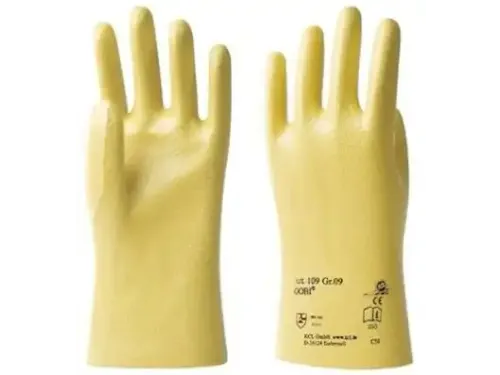 KCL Gobi 109 nitril handschoenen, geel, maat 9, 10 paar