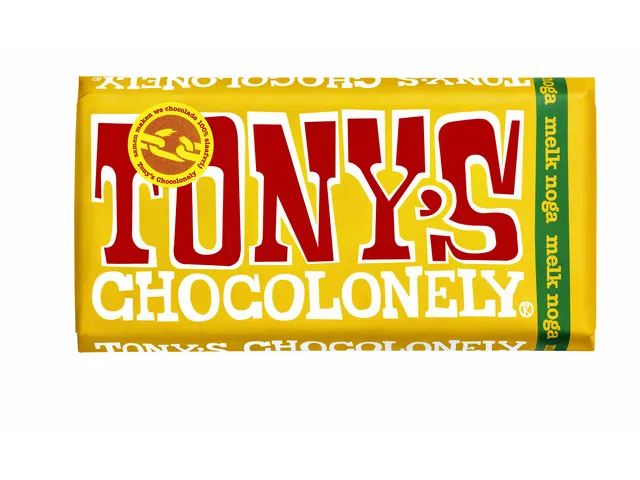 Chocolade Tony's Chocolonely reep 180gr melk noga