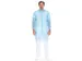 Hygonorm 27436 Bezoekersjassen met drukknopen PP Blauw maat L