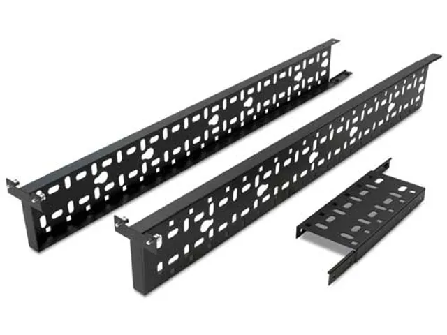 Verticale kabelorganizer, midden achterop gemonteerd, NetShelter SX