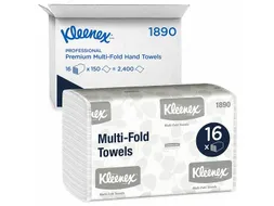 Kleenex 8201890 Handdoek Multifold 1-laags wit 235x23cm 16x150st