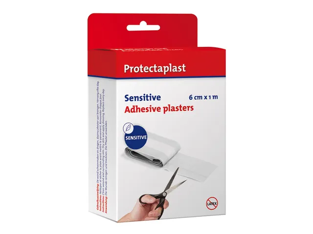 Pleister voor de gevoelige huid Protectaplast 6cmx1m