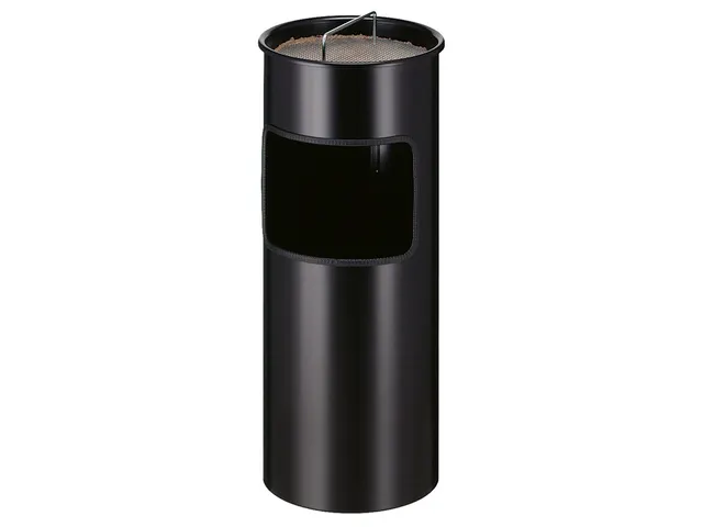 As-papierbak 30 Liter Zwart