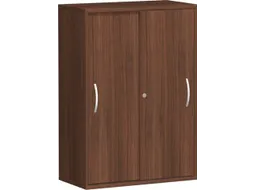 schuifdeurkast,HxBxD 1150x800x430mm,decor romp noten,decor front noten