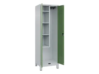schoonmaakkast,HxBxD 1950x600x500mm,links 4vakken - 2