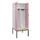PBM-locker met bank,HxBxD 2120x800x815mm,2vak,vak B 400mm
