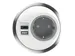Prise pour bureau Power PixelTUF 1x Schuko + USB A+C 25W Blanc
