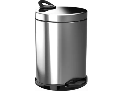 Pedaalemmer 5 liter Mat RVS