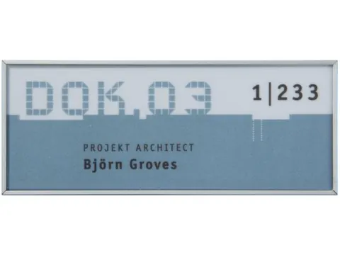 Deurbordje Hxbxd 60X150X6Mm Aluminium Profiel Acrylglas