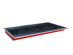ophangbak,opvangvol. 200l,HxBxD 140x2150x1250/915mm,m. PE-element