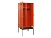 locker met bank,voor scheiding van kleding,HxBxD 2120x800x815mm,2vak