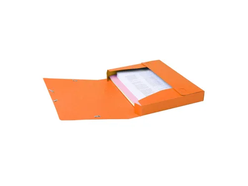 CARTOBOX glanskarton rug 40mm oranje