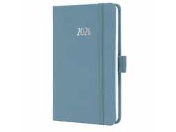Weekagenda Feel A6 2026 (NL/FR/EN/DU) Powder Blue Hardcover