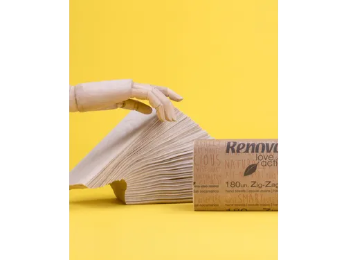 Renova Love & Action papieren handdoeken Z-vouw 2-laags 15x180 vel