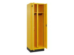 locker voor scheiding van kleding,HxBxD 1950x600x500mm,2vak
