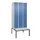 locker met bank,HxBxD 2120x900x815mm,3vak,vak B 300mm,cil.-slot