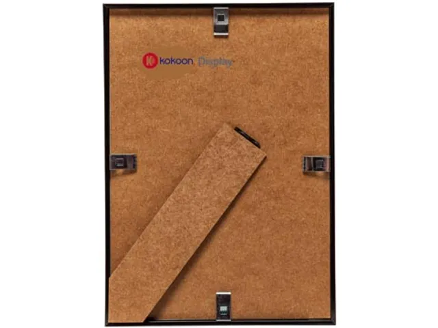 Kokoon Display fotolijst PVC Zwart A4