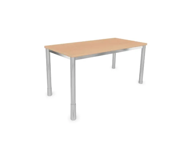 In hoogte verstelbaar bureau,HxBxD 720-840x1200x600mm,NE-esdoorn