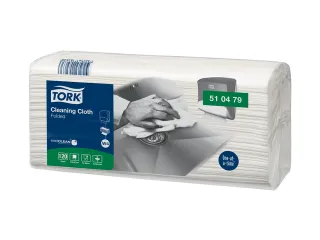 Reinigingsdoek Tork Cleaning W4 flexibel nonwoven 120st wit 510479 - 5