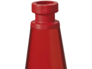 pion,H 750mm,pvc,rood/wit,retro-reflecterend - 4
