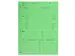 25 Proceduremappen in glanskarton 265g/m2 - 25x32cm - Ivoor-Gea