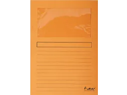 Venstermap Exacompta Forever L-map 120gr karton Oranje