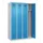 locker voor scheiding van kleding,HxBxD 1850x1200x500mm,4vak
