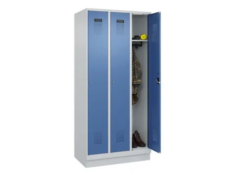 locker,HxBxD 1950x900x500mm,3vak,vak B 300mm,cil.-slot,sokkel