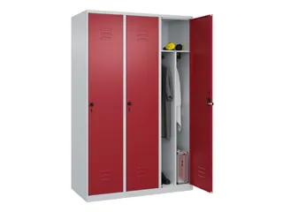 locker voor scheiding van kleding,HxBxD 1850x1200x500mm,3vak - 3