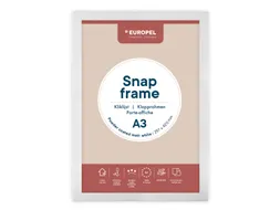 Kliklijst Europel A3 25mm mat wit