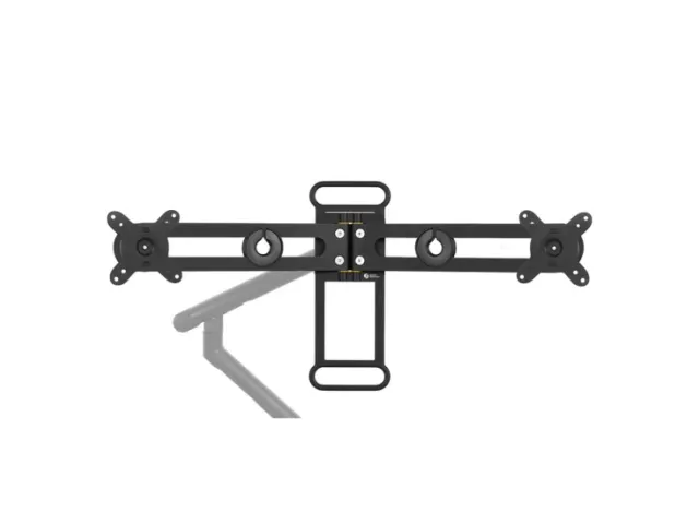 BNEBUC BE Universal Crossbar monitorarm 8kg dubbel ergonomisch 27 inch