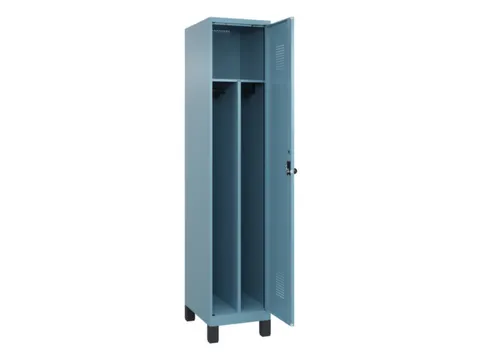 locker voor scheiding van kleding,HxBxD 1950x400x500mm,1vak