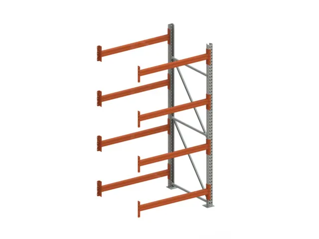 Breedvakstelling Aanbouwveld 2700x1385x1100mm 4 Open Etages 1300kg