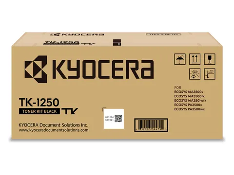 Toner Kyocera TK-1250 Zwart