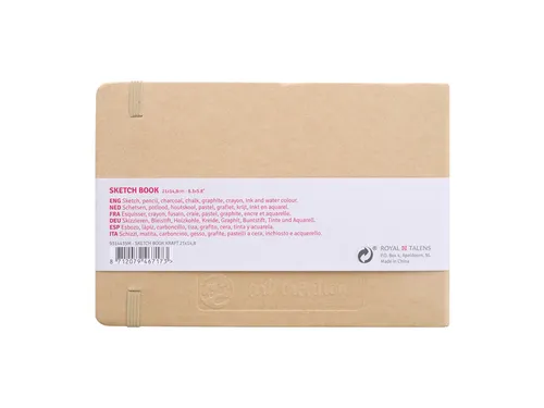 Schetsboek Talens Art Creation 80 witte vellen 140gr 210x150mm kraft