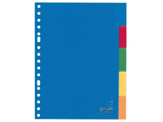 Tabblad Kangaro A5 Venster Pp 120mµ Assorti 17-gaats 5-delig - 1