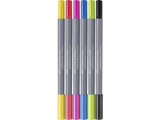 Duo aquarelmarker Goldfaber etui 6 stuks - 1