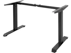 Verstelbaar Bureau Frame Zwart 160Cm
